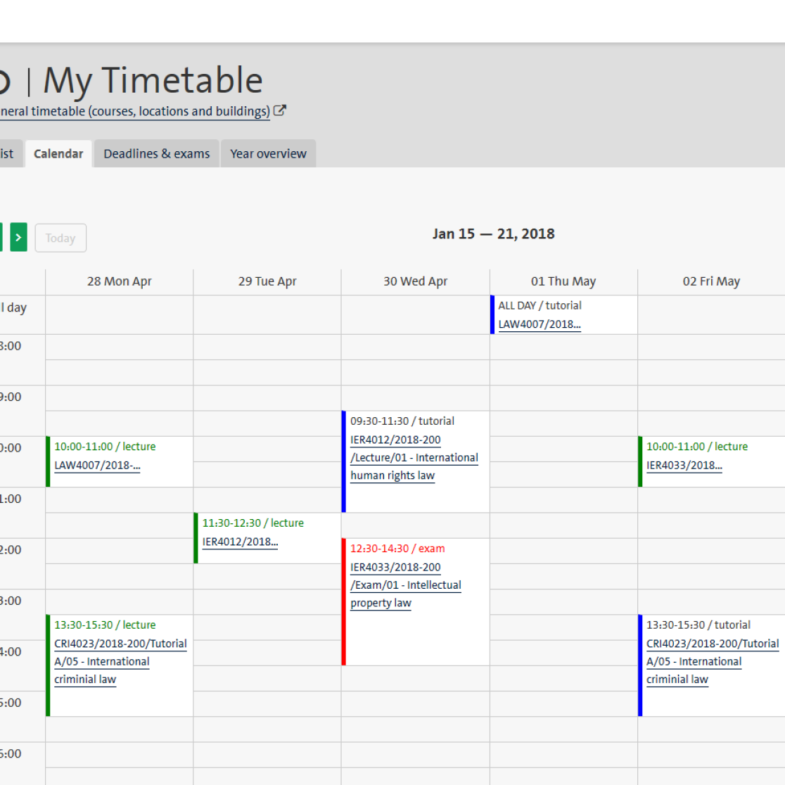 student portal