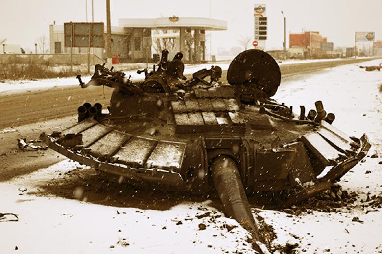 Russian tank propaganda