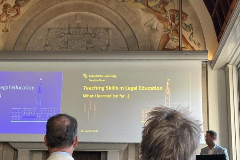 Presentation during symposium