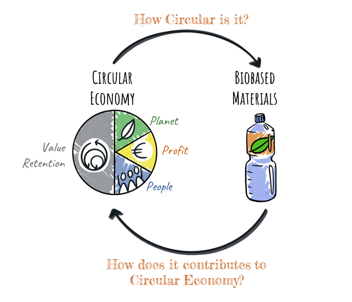 Sustainability of biobased materials in a circular economy