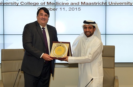Dr Hassan Al-Derham and Prof Martin Paul