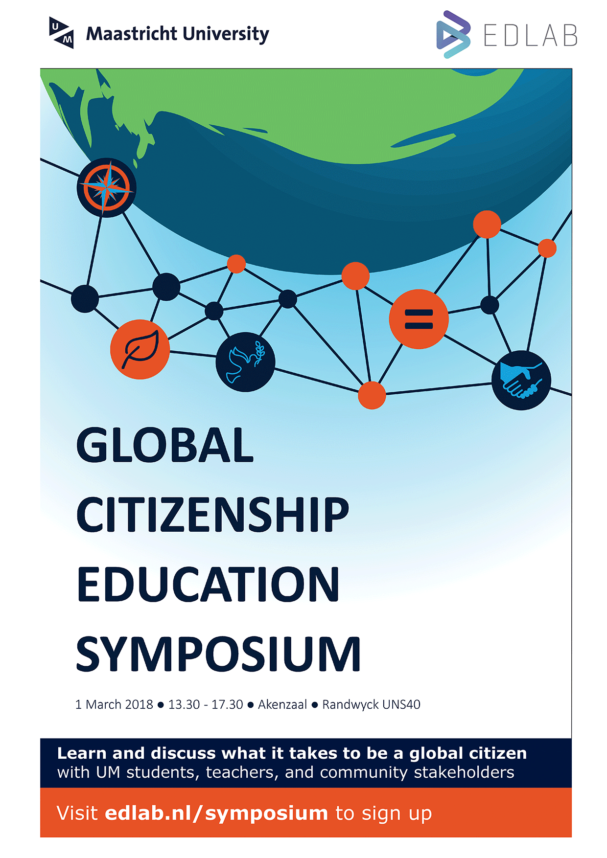 Global Citizenship Education Symposium poster