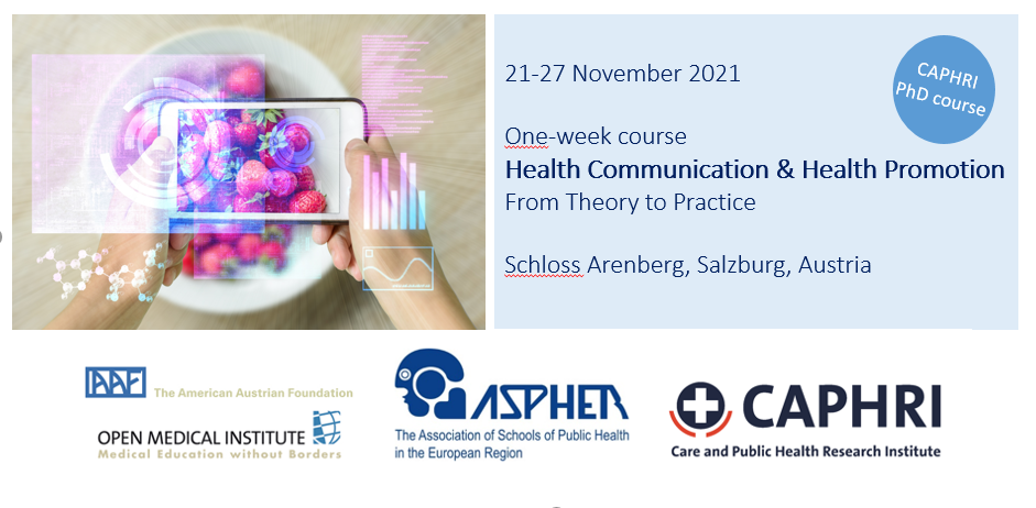 Health Communication and Promotion course 