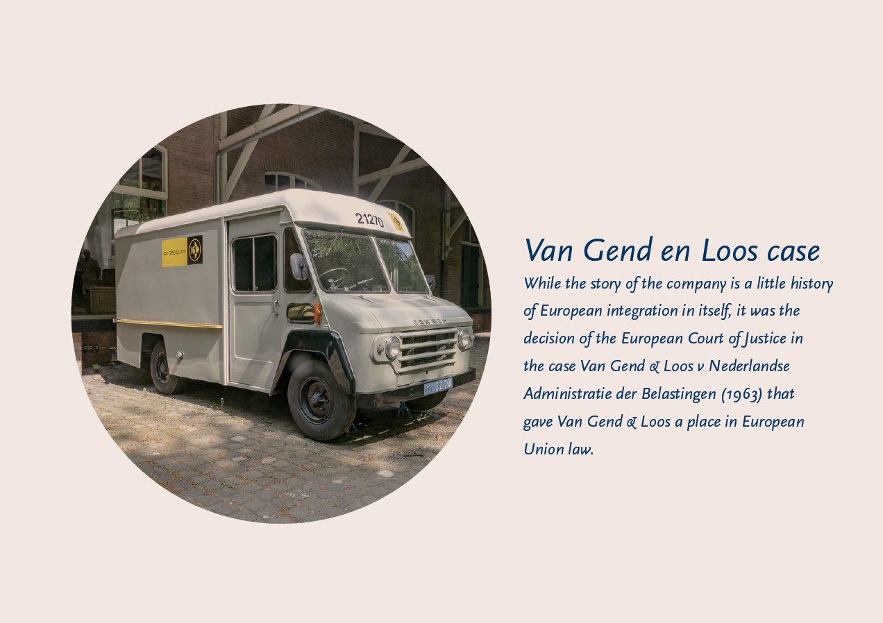 Van Gend en Loos case - Latest blog articles - Maastricht University
