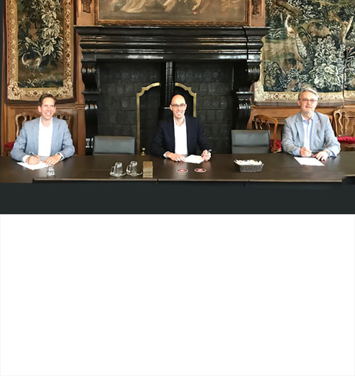 Signing of the agreement Duurzaam Warmtenet Maastricht