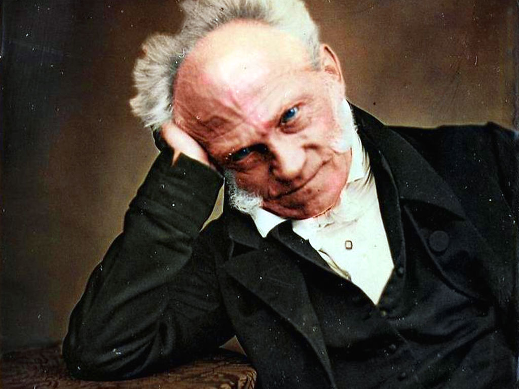 A picture of Schopenhauer.
