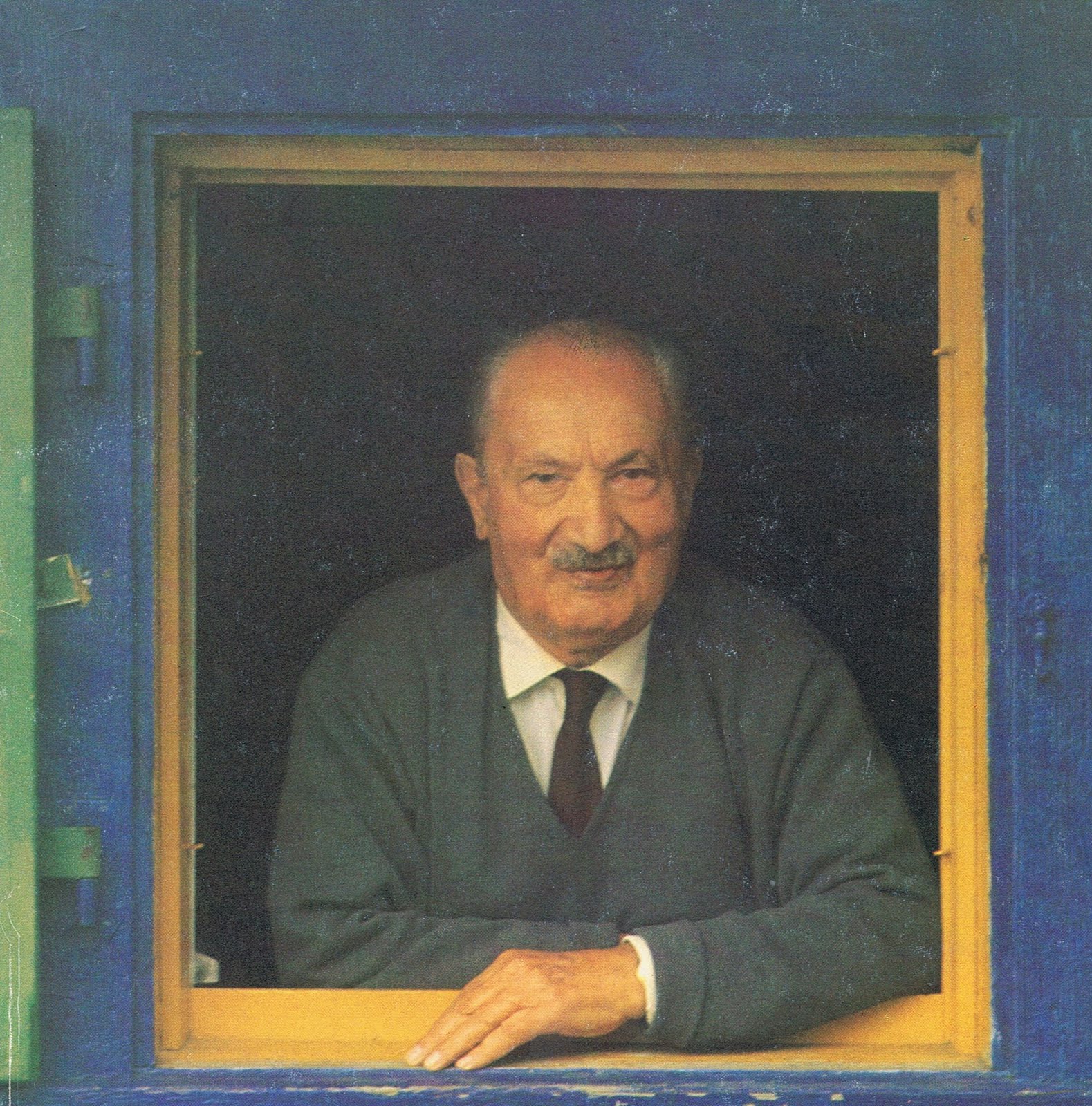 A picture of Heidegger.