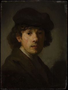 A portrait of Rembrandt.