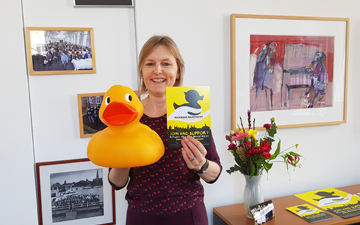Sophie Vanhoonacker duck race 2018