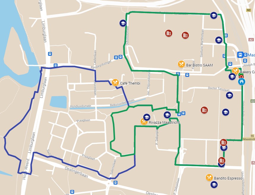 UM Strolls Map