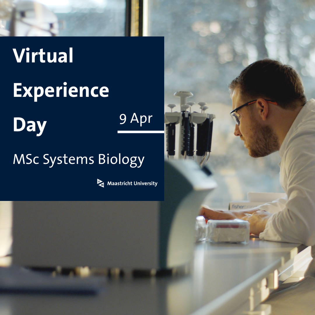 Systems Biology virtual experience day maastricht university student