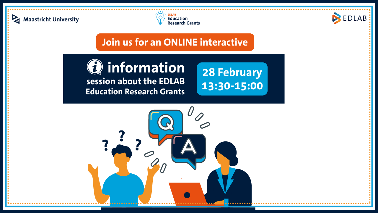 Information session EDLAB Education Research Grants