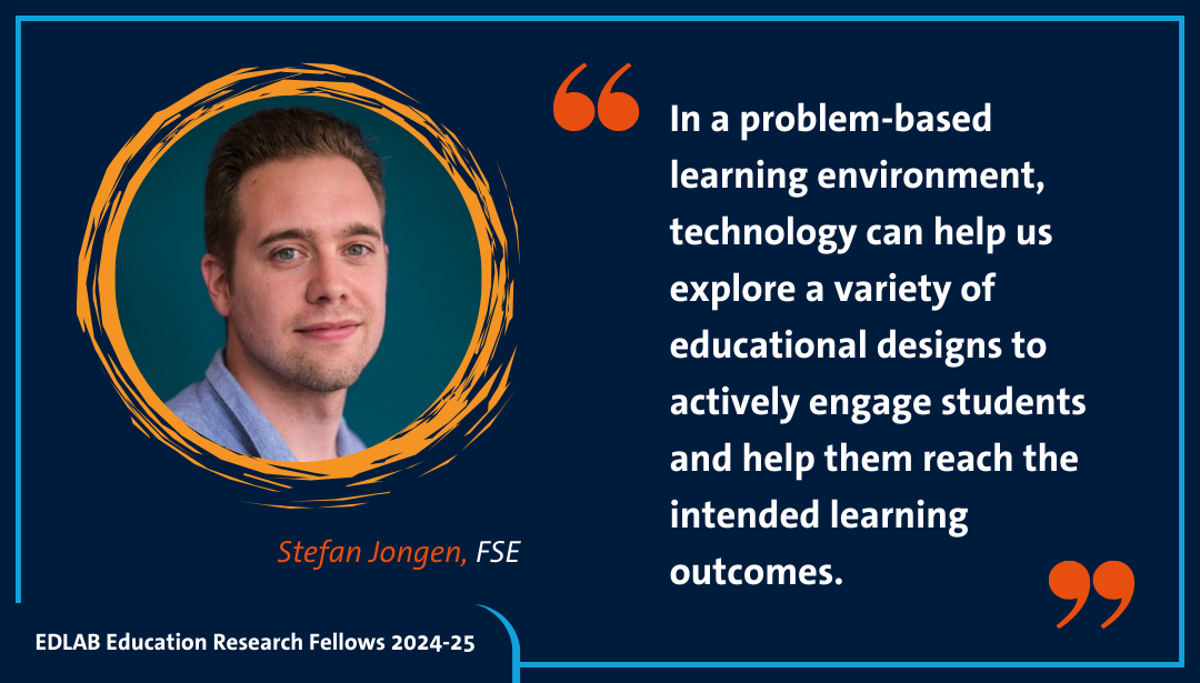 Stefan Jongen EDLAB Education Research Fellowship project