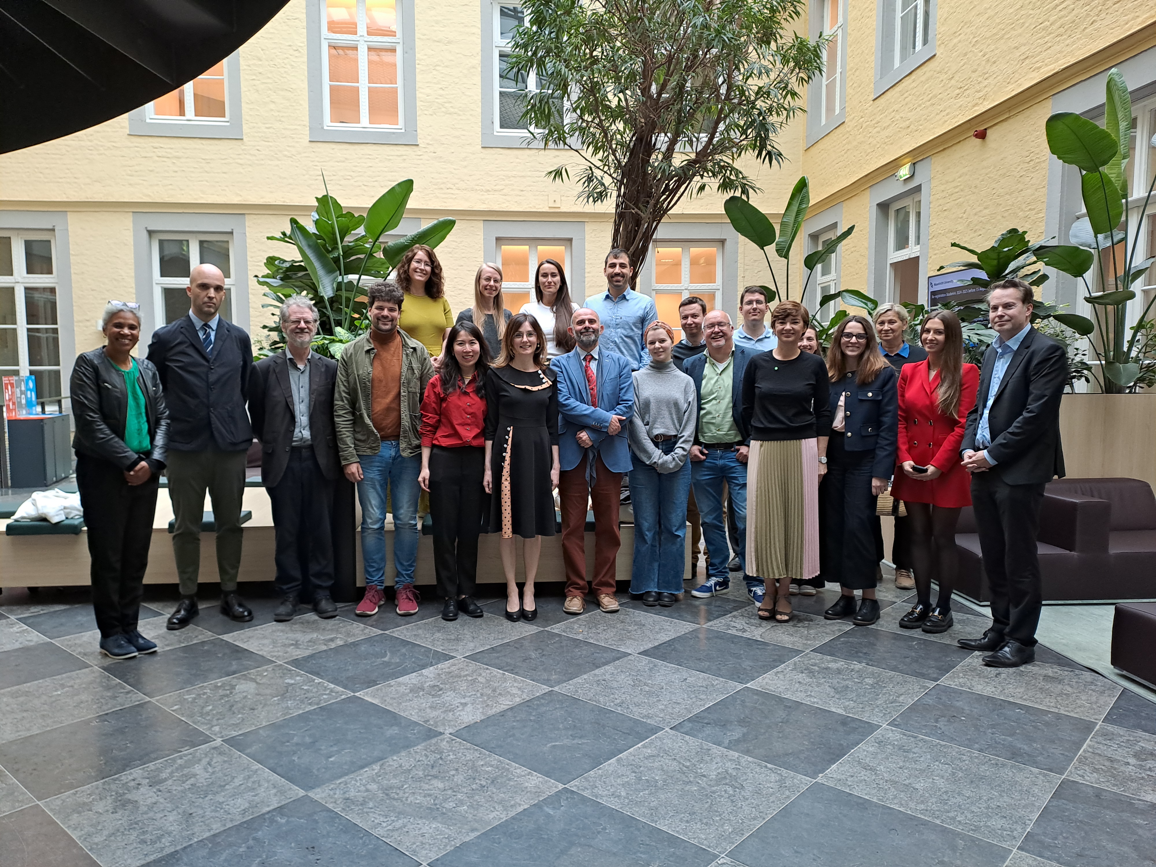 Group picture during conference