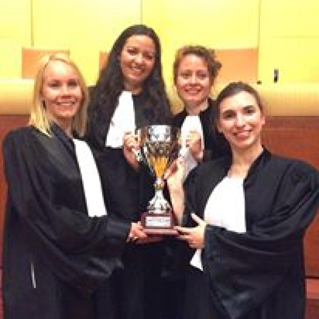 March 2014: Team Maastricht Law Faculty celebrates sixth victory in Luxemburg