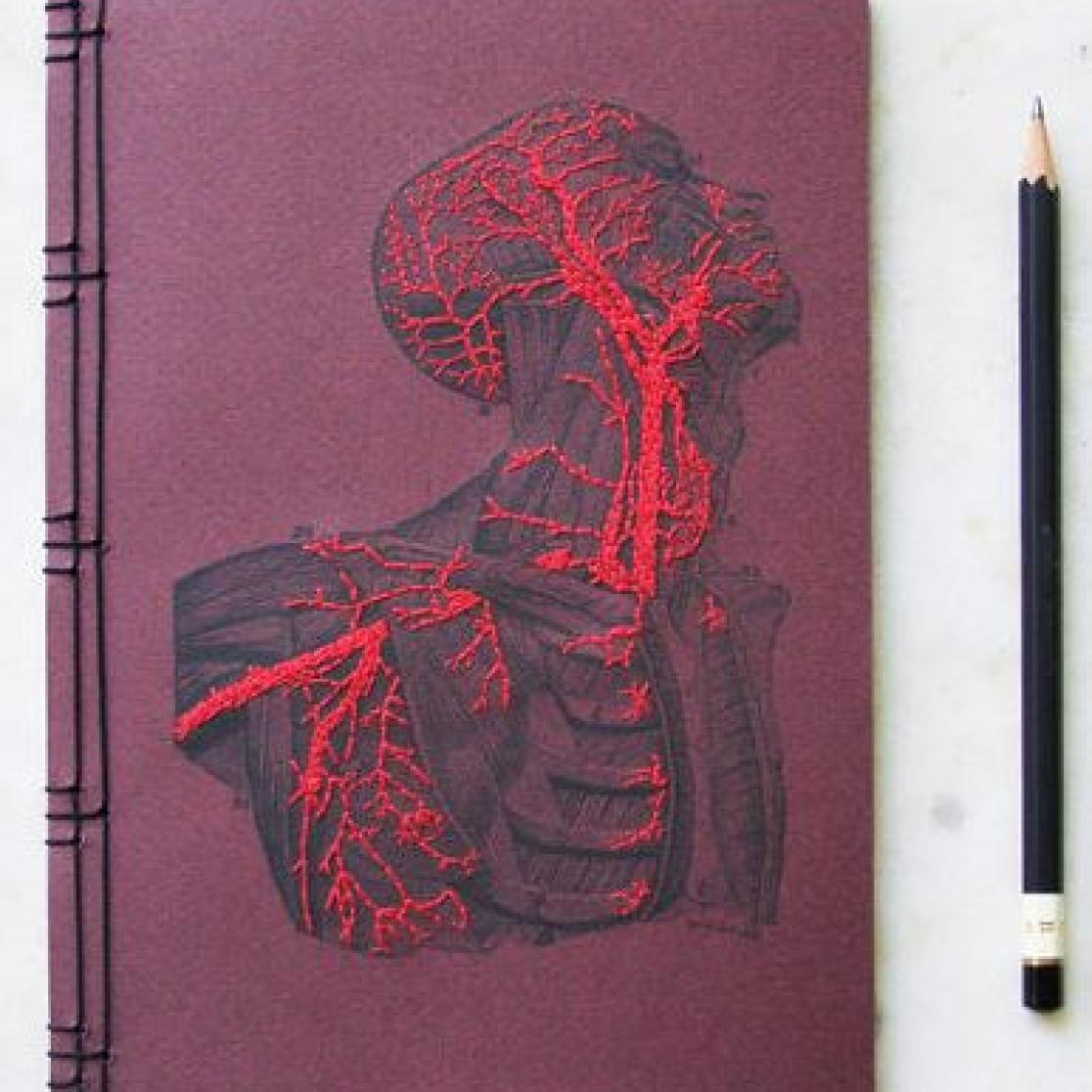  Embroidered Notebook