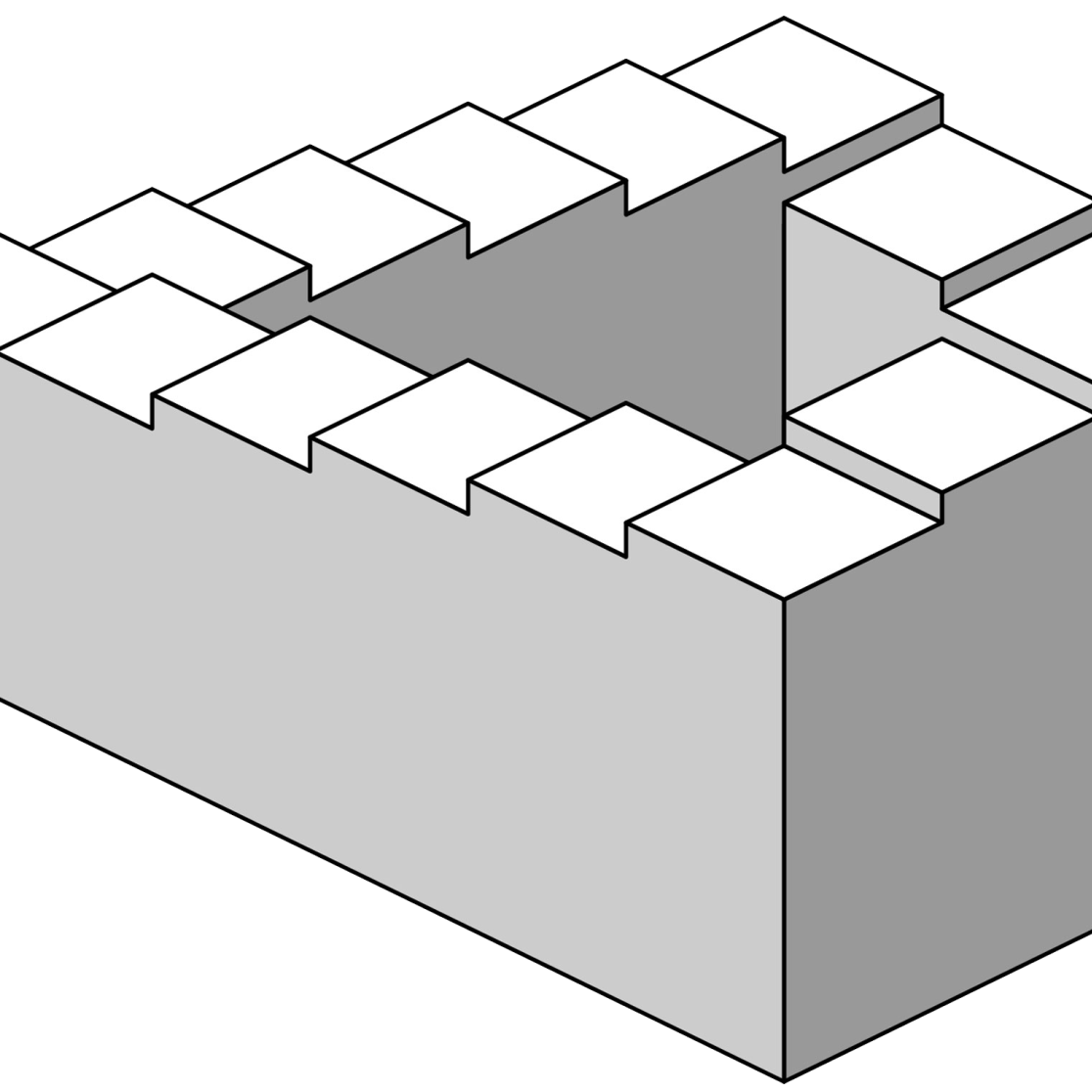 Penrose stairs