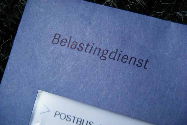 Belastingdienst blauwe enveloppe
