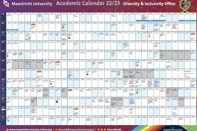 D&I Academic Calendar 2022-2023