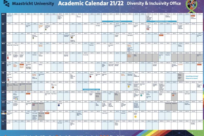 D&I Academic Calendar 2021-2022