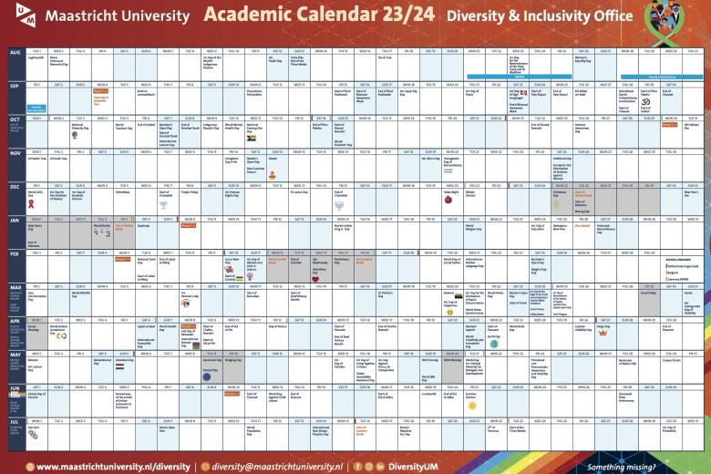 UM-D&I Academic Calendar 2023-2024