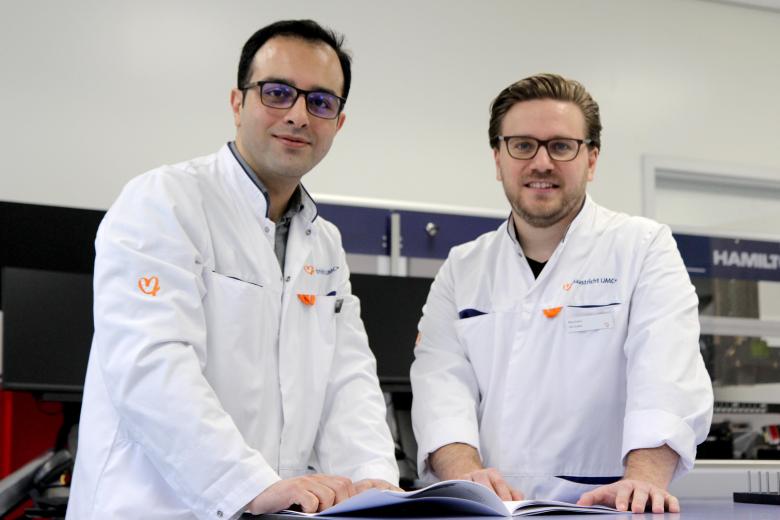Masoud Zamani Esteki en Rick Essers