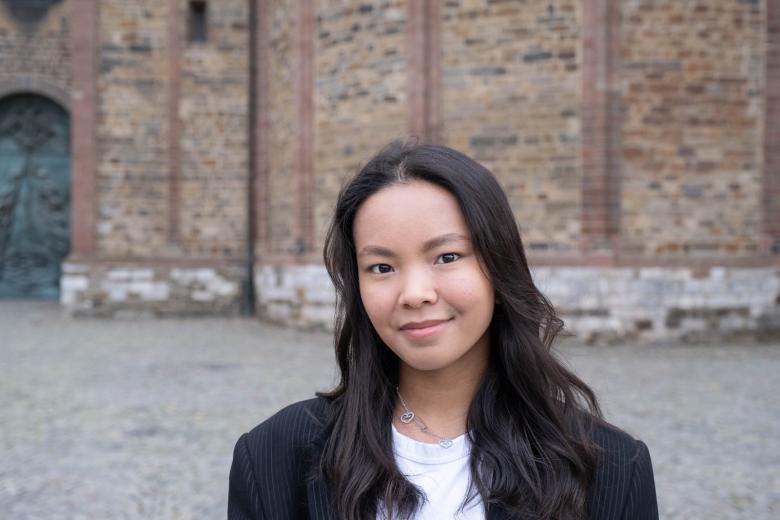 Aruzhan Kuztayeva, holder of an NL-High Potential Scholarship at Maastricht University