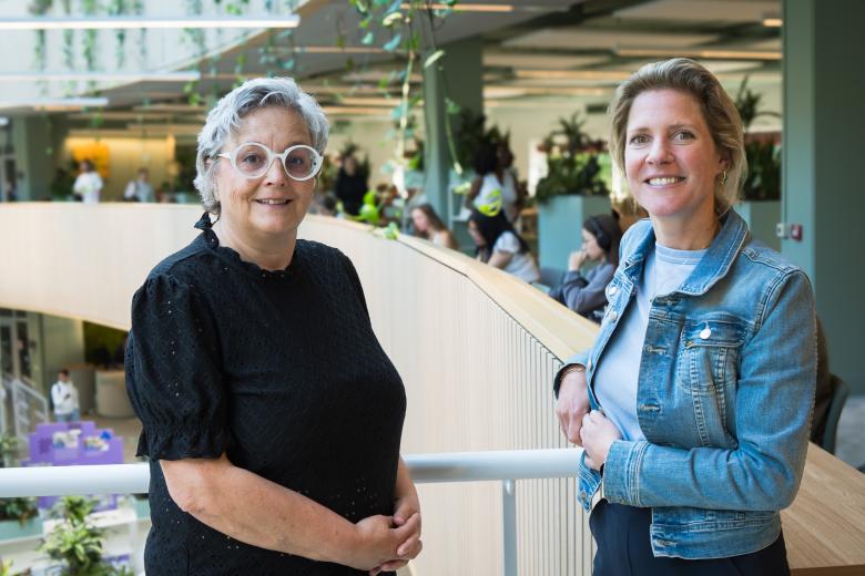Monique Notermans en Meike Kerkhofs-Welkenhuizen